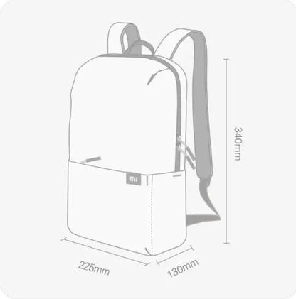 Xiaomi Small Casual Daypack Lightweight Backpack 14-inch Laptop Backpack Dark  Blue