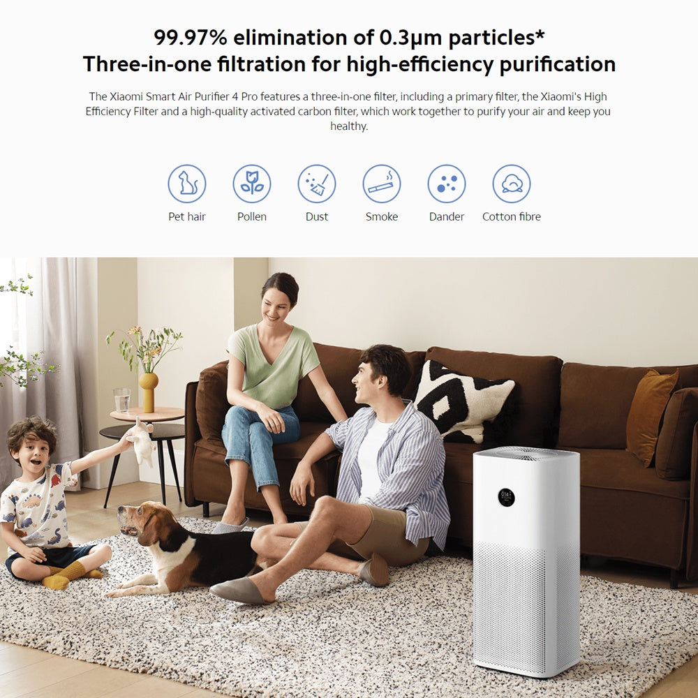 Xiaomi Smart Air Purifier 4 Pro - White