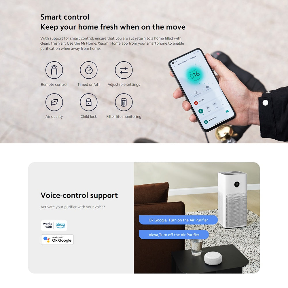 Xiaomi Mi Smart Air Purifier 4 - White