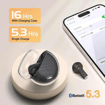 1HORA AUT209 TWS Wireless Bluetooth Earphone, Lightweight Earbuds