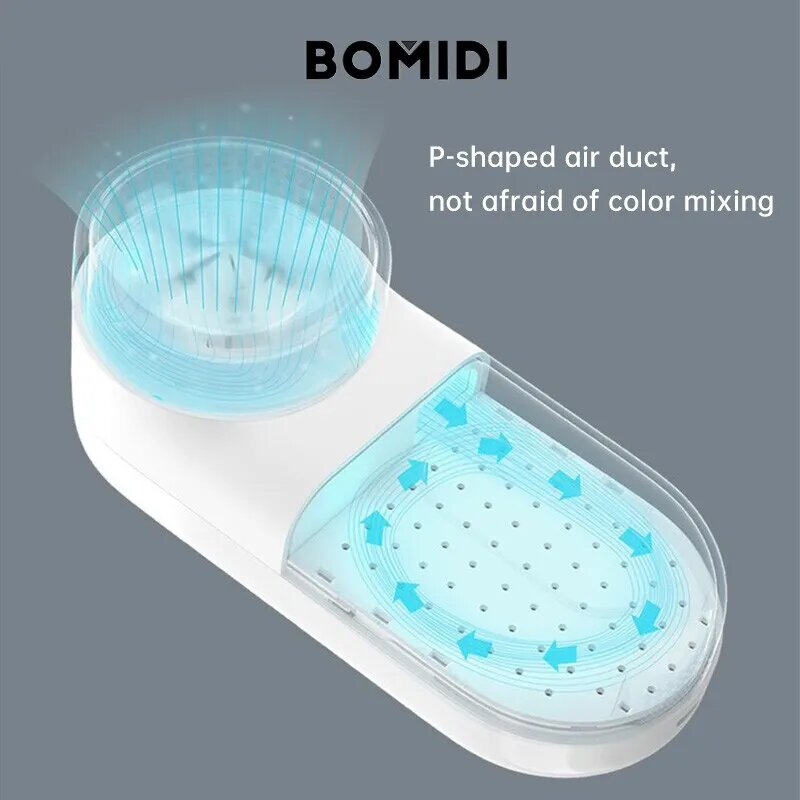 BOMIDI BMQ02 Mini Clothing Hair Ball Fuzz Trimmer Lint Remover - White