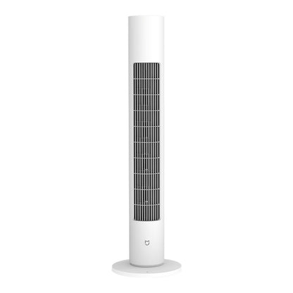 Xiaomi Mijia Smart Tower Fan الخالية من الشفرة منخفضة الضوضاء ومروحة تبريد برجية مع التحكم في التطبيقات والتحكم في WiFi والتحكم الصوتي الذكي - أبيض