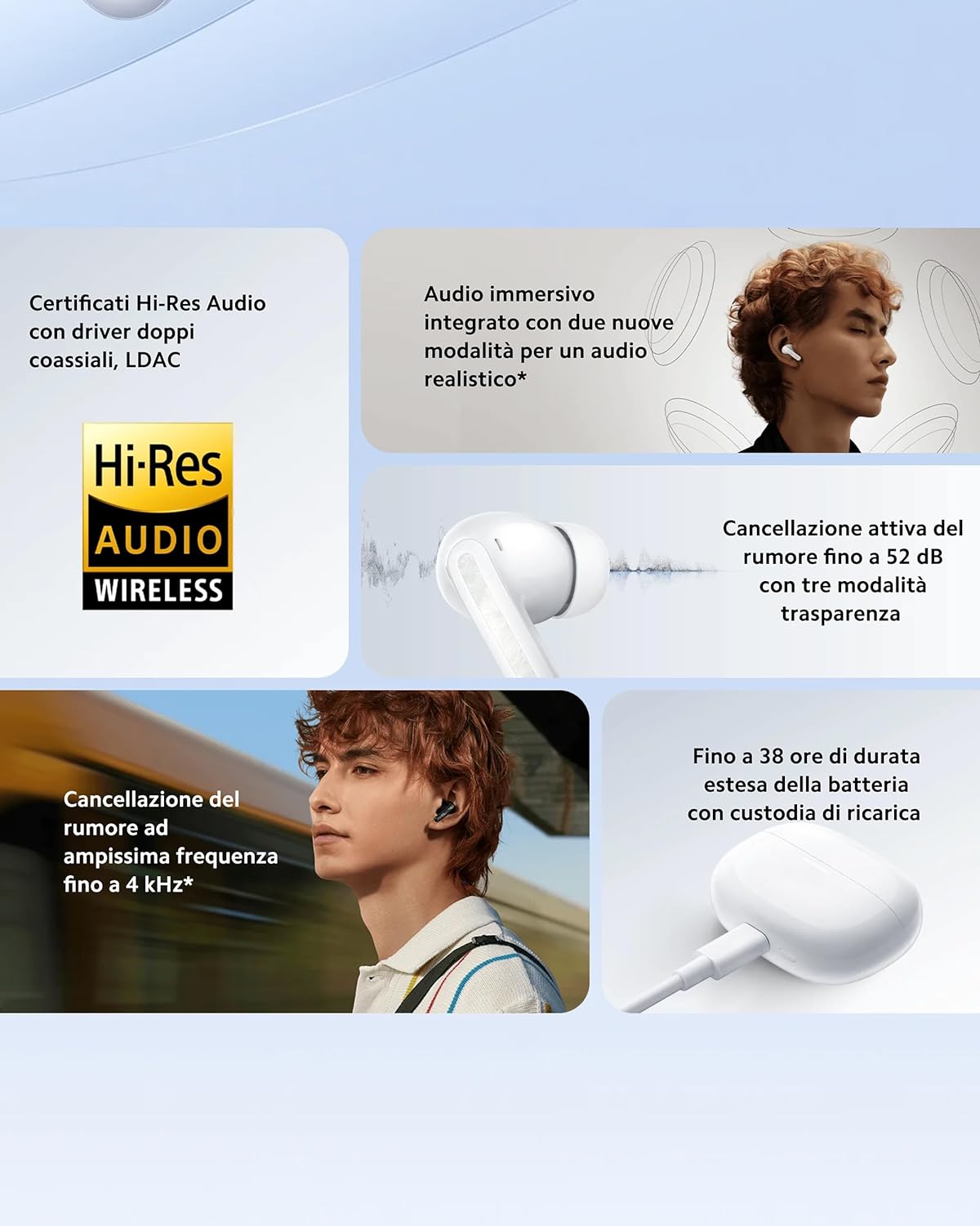 Redmi Buds 5 Pro Wireless Earbuds - White