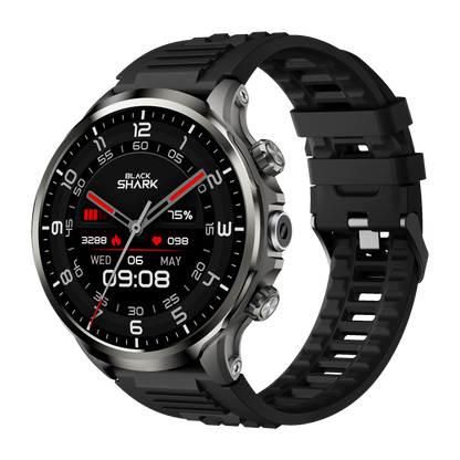 Black Shark Watch X 4G Android Watch 1.9″Display APP Free Download 2MP Camera IP67 Washable