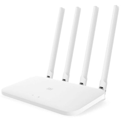 جهاز التوجيه Xiaomi Mi Router 4A عالي السرعة ثنائي النطاق AC1200 - أبيض