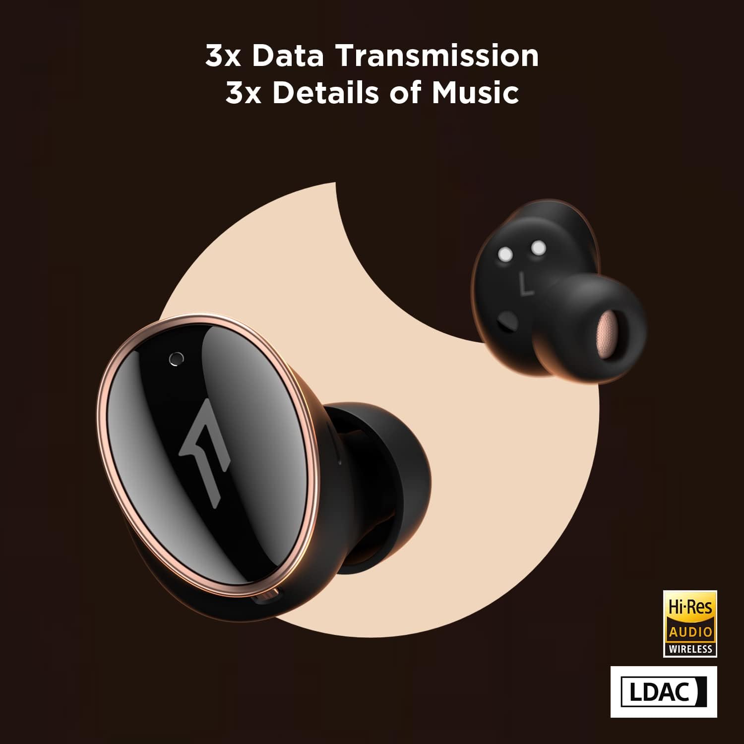 1MORE EVO EH902 ANC Wireless Earbuds - Black