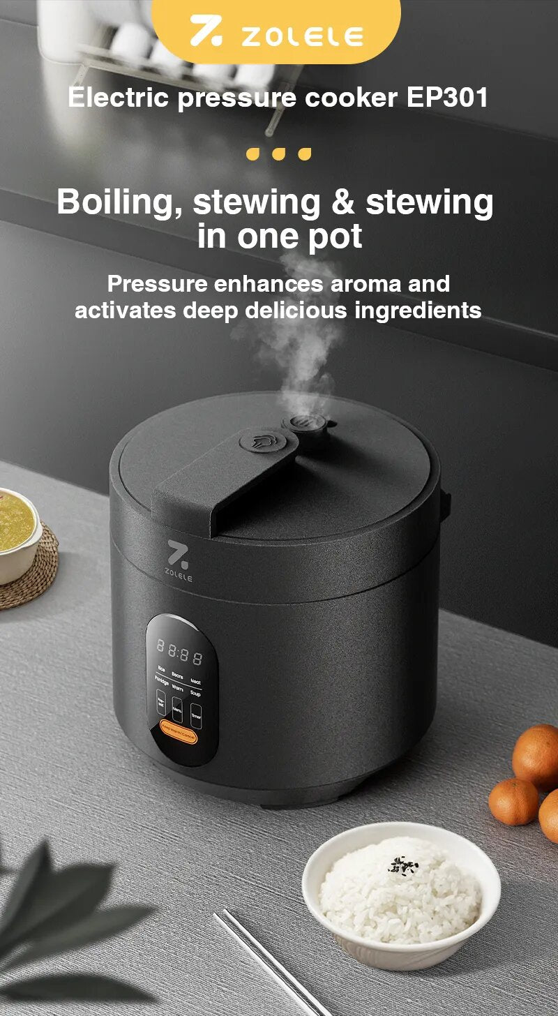 ZOKOP 13-in-1 Electric Pressure Cooker Pot with Reservation Function