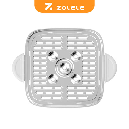 ZOLELE ES931 Electric 3-Tier Steamer - White