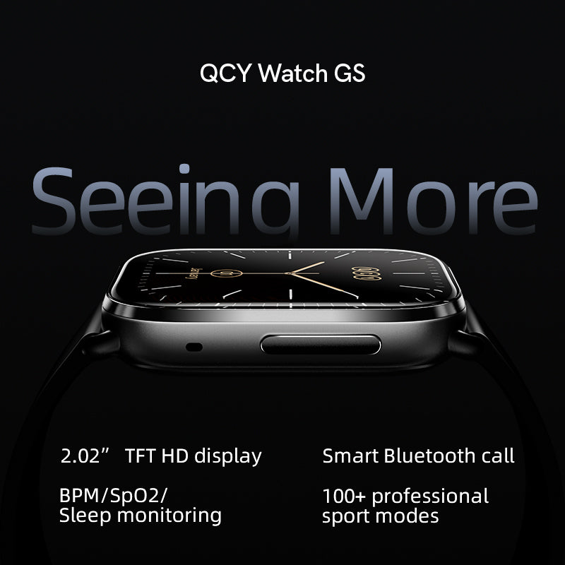 QCY GS Smart Sports Watch - Silver