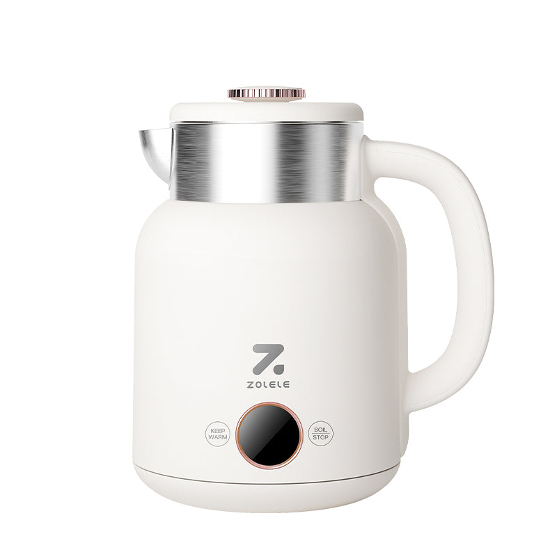 Keebar XH-W081B White Portable Handheld Electric Corded Kitchen Kettle