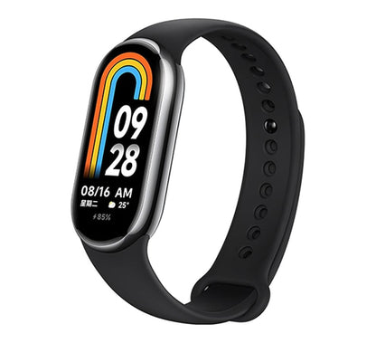 ساعة ذكية Xiaomi Mi Smart Band 8 1.62 بوصة تعمل باللمس - أسود