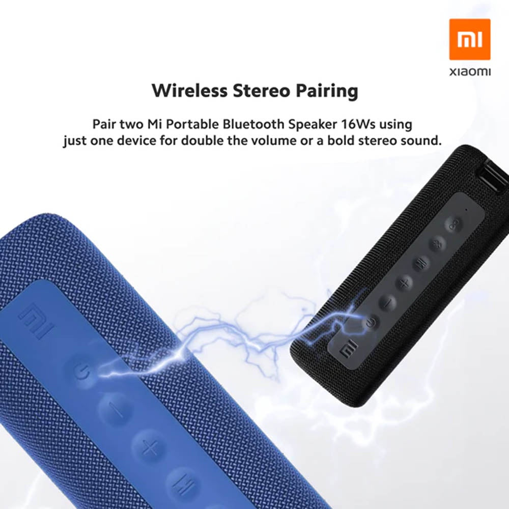 Xiaomi Mi Portable Wireless Bluetooth Speaker - Black