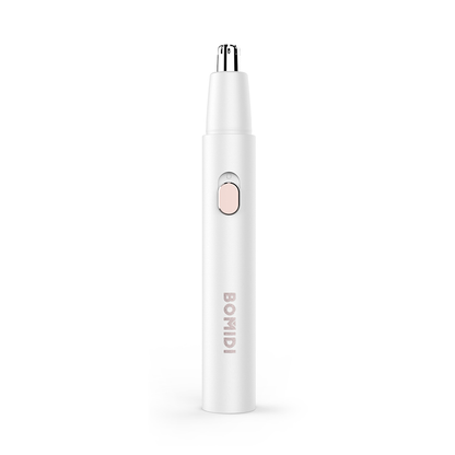 Bomidi NT1 2-in-1 Electric Nose Hair Trimmer & Eyebrow Trimmer - White