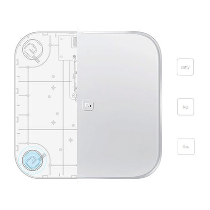 ميزان Xiaomi Mi Smart Scale 2 الرقمي الذكي لوزن الجسم - أبيض