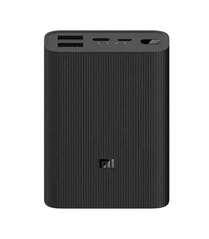 Xiaomi Mi Power Bank 3 With 10000mAh and 3 Ports - Black