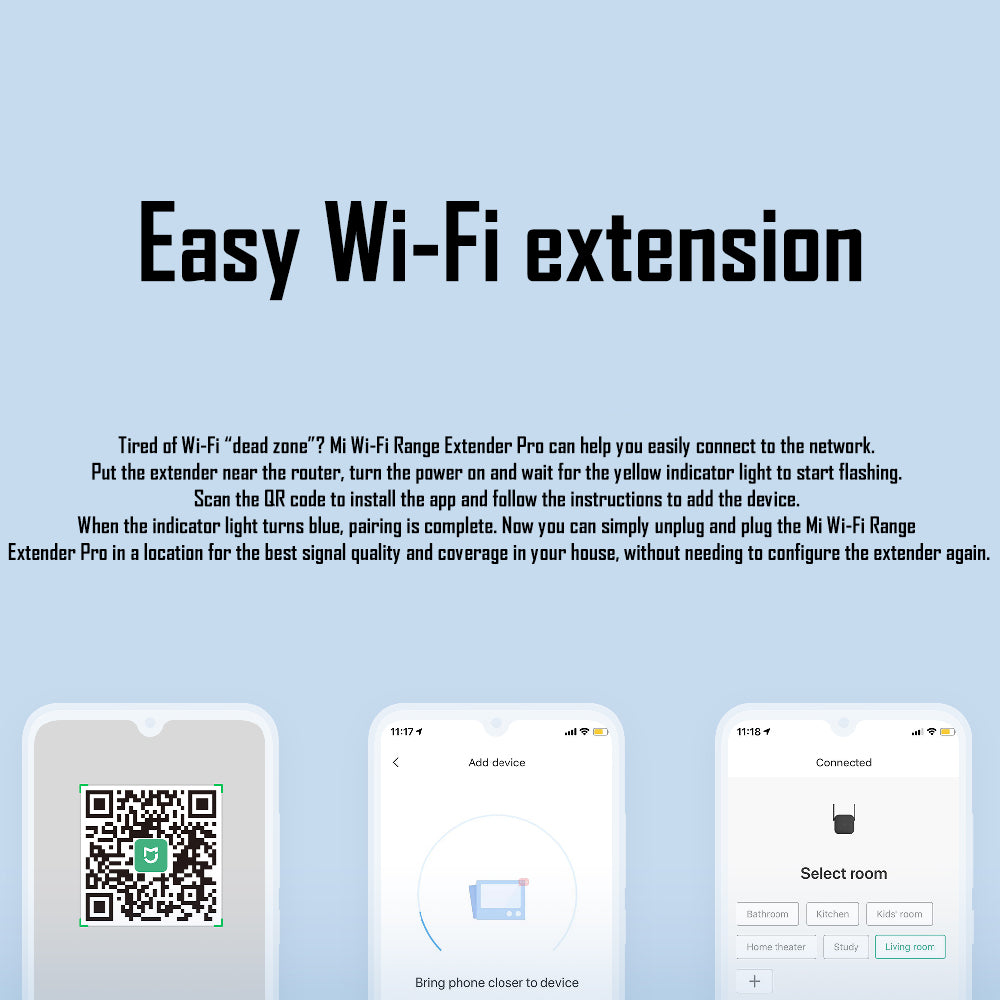 Xiaomi Mi Wi-Fi Range Extender Pro R03 - Black