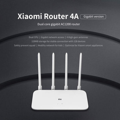 Xioami Mi Router 4A Wireless Router With Dual-band 167Mbps Speed,4 External Antennas - ORRO HOME