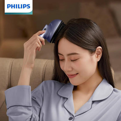 Philips PPM5301H Head Massage Comb, Hair Care Micro-Vibration Massage - Blue - ORRO HOME