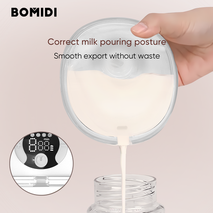 BOMIDI S32 Electric Wearable Breast Pump, Hands Free and Leak Proof Design With LCD Display