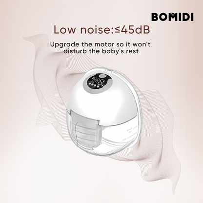 BOMIDI S32 Electric Wearable Breast Pump, Hands Free and Leak Proof Design With LCD Display