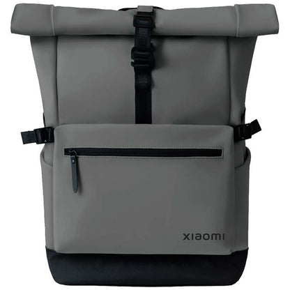 Xiaomi Roll Top Casual Backpack,Stylish Roll Top Design, Can Accommodate a 15.6-inch Laptop - Gray