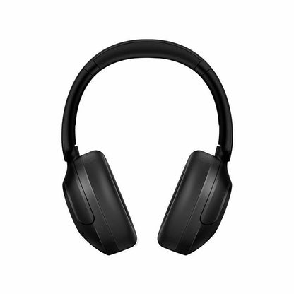 QCY H4 Headphone, Over-Ear Design, Hi-Res Audio, Crystal Clear Call with 43dB Noise Cancellation, Bass Mode, Bluetooth 5.3 Strong Connectivity, 70 Hours Battery Life and Multi Point Connection - Black