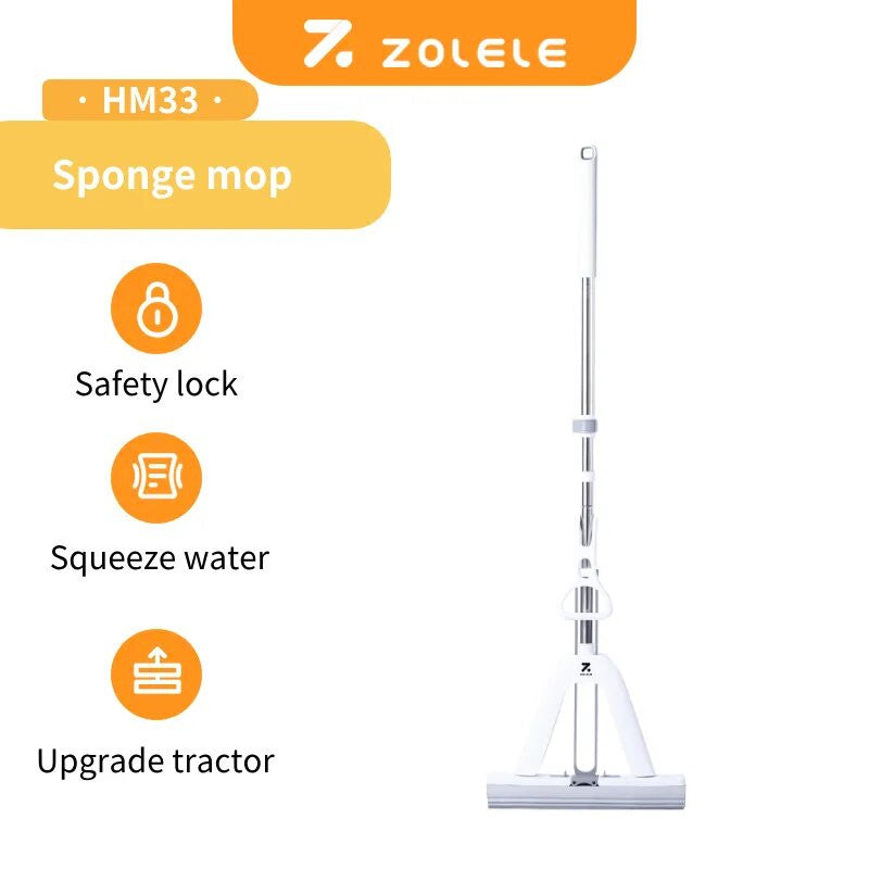 ZOLELE HM33 Glue Cotton Mop Absorbent Sponge Mop - ORRO HOME