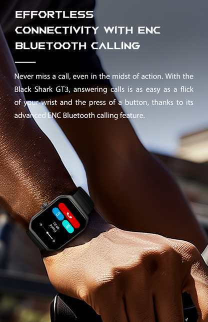 Black Shark Smart GT3 Smartwatch With 1.96 AMOLED Display