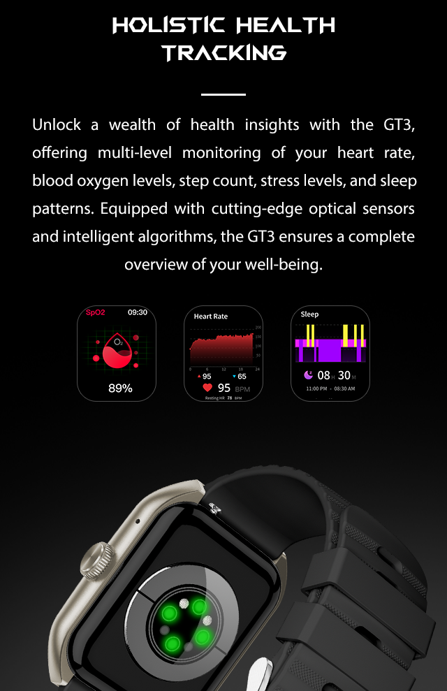 Black Shark Smart GT3 Smartwatch With 1.96 AMOLED Display