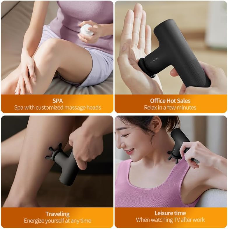 Philips Mini Massage gun PPM7311 With Innovative Lightweight Build - Black