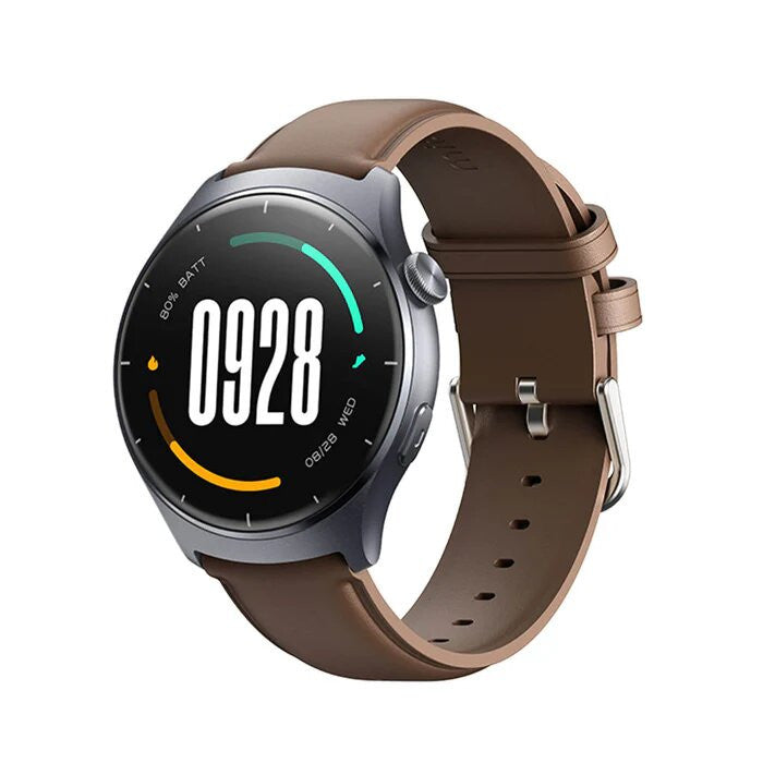 Mibro Lite 3 Smart Watch With Dual Strap, 1.32-inch AMOLED HD Screen Display - Brown