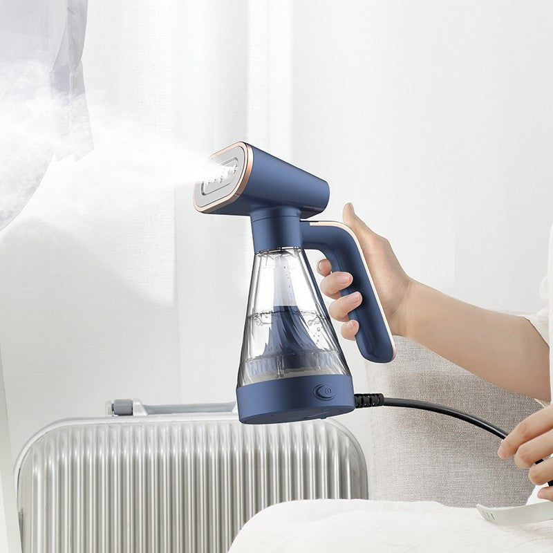 Deerma GT10W Handheld Garment Steamer, 600W Power of Fast Heating, 110mL Water Tank, Lightweight and Compact Design, Five Hole Steam Outlet, Steam Iron for Clothes, Multifunctional - Blue