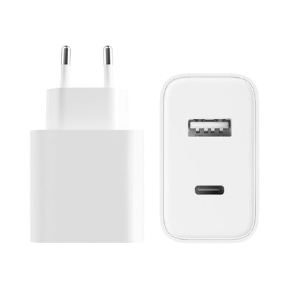 Mi 33W Wall Charger (Type-A+Type-C) 33W High Power Output PD Fast Charging