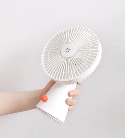 Xiaomi ZMYDFS01DM Rechargeable Mini Fan Long Battery Life 4000mAh - White - ORRO HOME