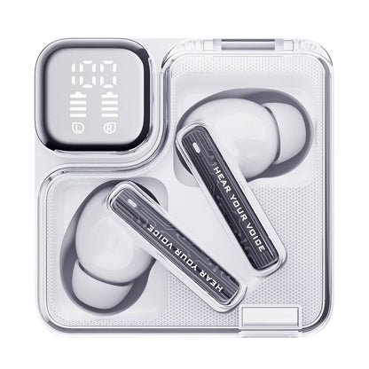 QCY MeloBuds Neo Wireless Earphone,Transparent & LED Power Display