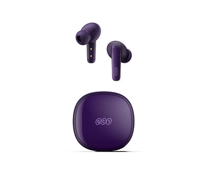 QCY T13X TWS Wireless Earbuds - Purple