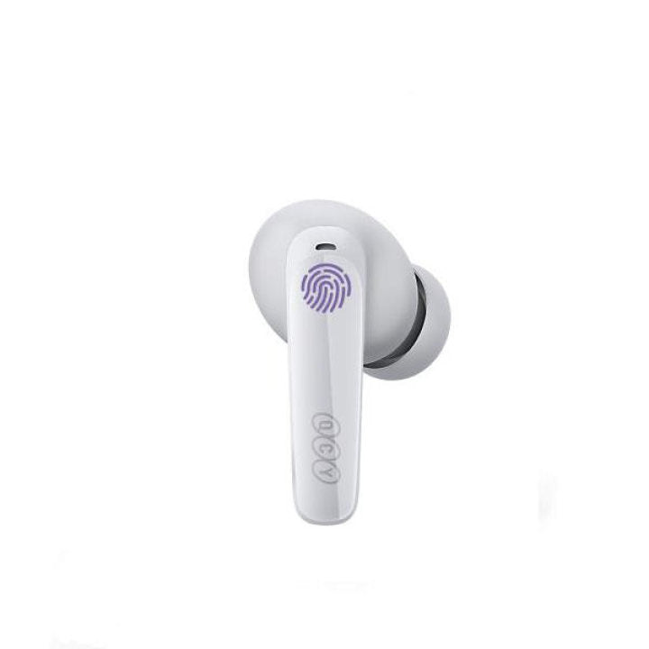 QCY T13X TWS Wireless Earbuds - White