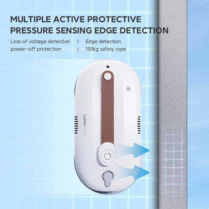روبوت تنظيف النوافذ ليدستو W03 روبوت أوتوماتيكي ذكي - أبيض