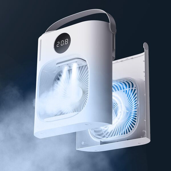 Lydsto Smart Desktop Cold Fan CL08 XD-ZMLFS02, Portable Misting Fan - White - ORRO HOME