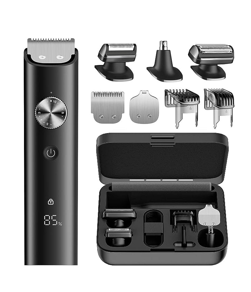 Xiaomi Grooming Kit Pro ماكينة تشذيب كهربائية لكامل الجسم - أسود