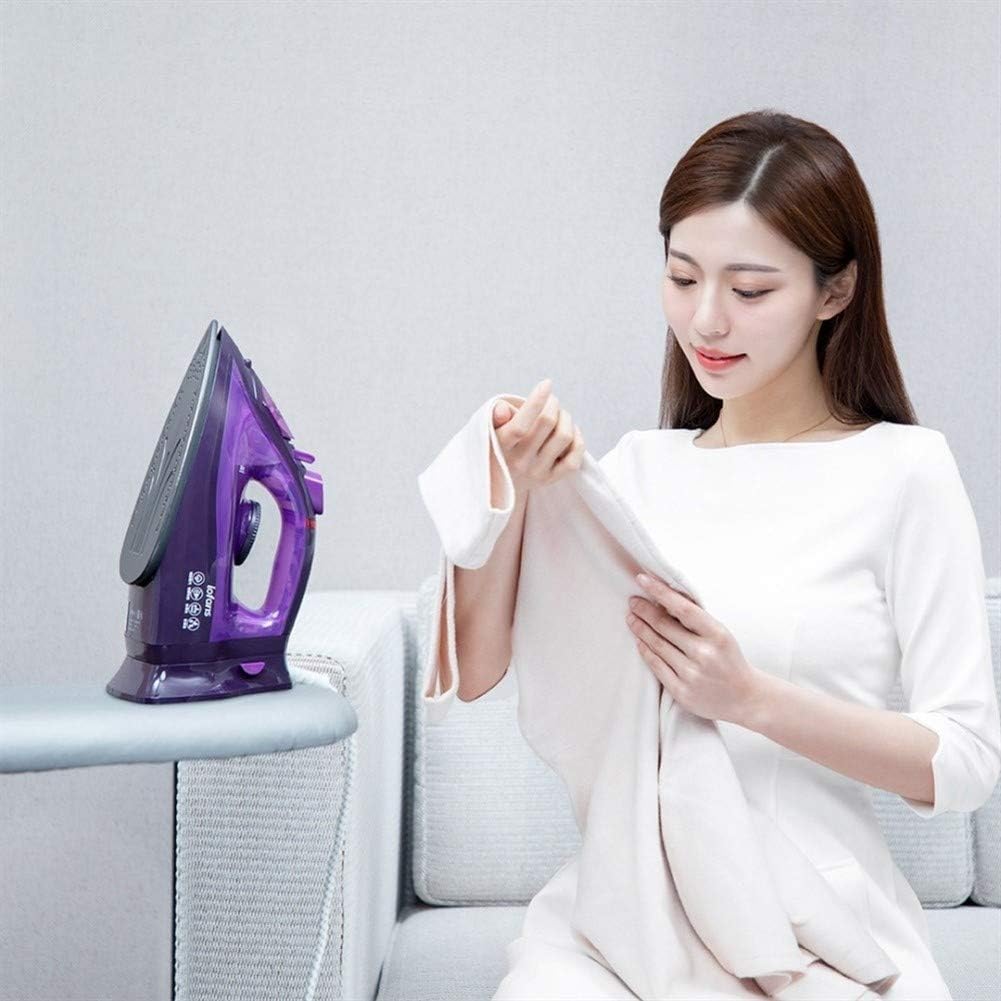 Lofans Cordless Steam Iron YD-012V, Cordless Multi Function Ironing Garment,Fast Heat-Up and Long Steam Time and Anti-dry Burning Protection -  Purple