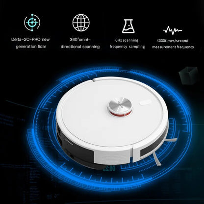 Lydsto R5 3-in-1 Smart Robot Vacuum Cleaner - White