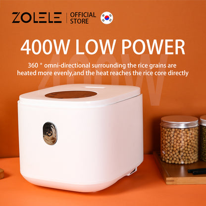 Zolele ZB002 Multifunctional 2.5L Smart Rice Cooker - White