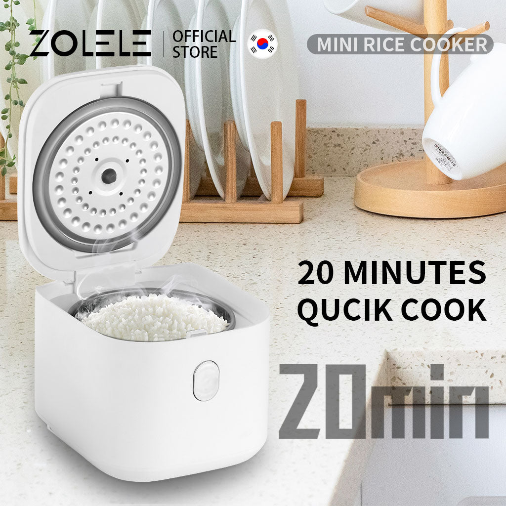 Zolele ZB002 Multifunctional 2.5L Smart Rice Cooker - White