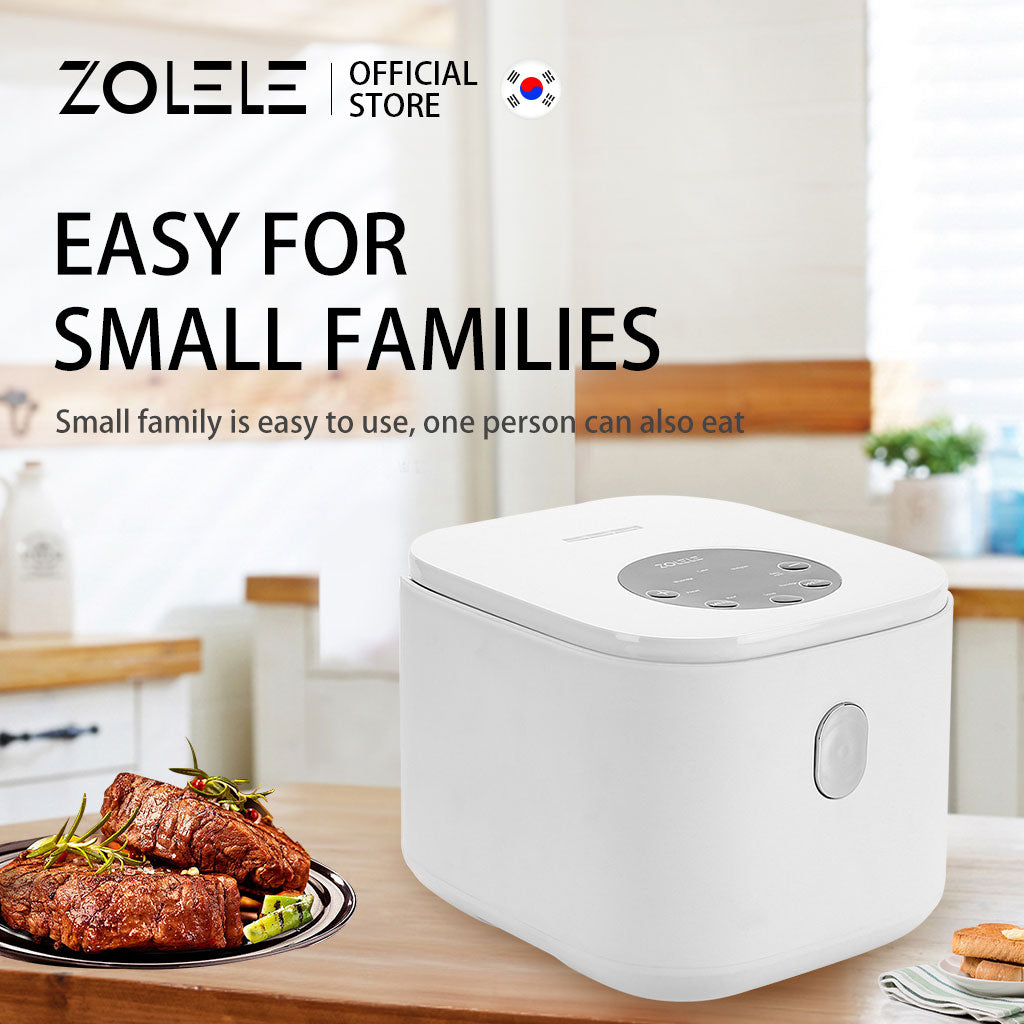 Zolele ZB002 Multifunctional 2.5L Smart Rice Cooker - White