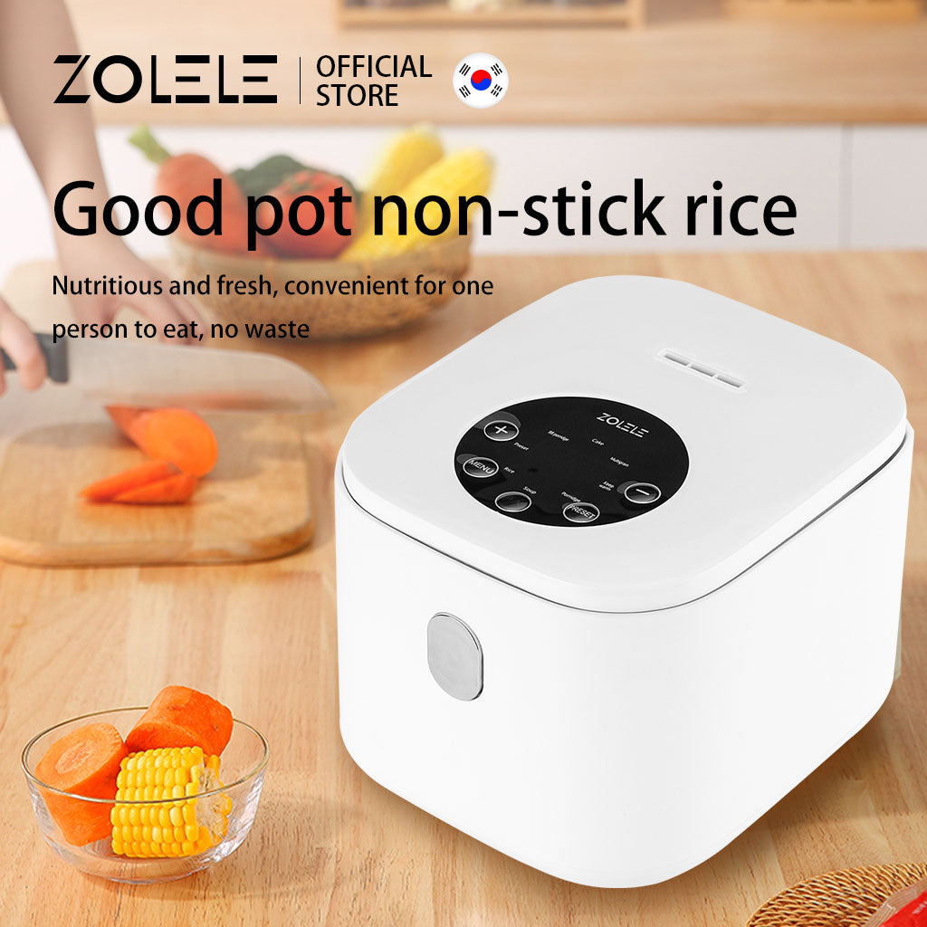 Zolele ZB002 Multifunctional 2.5L Smart Rice Cooker - White