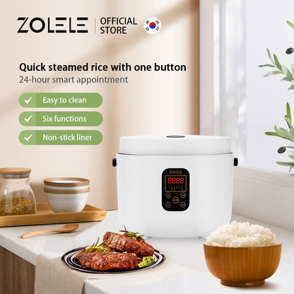 Zolele ZB003 Electric Multifunctional Rice Cooker - White