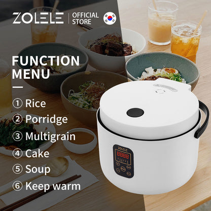 Zolele ZB003 Electric Multifunctional Rice Cooker - White