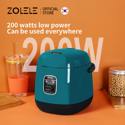 Zolele ZB004 Small Rice Cooker 1.2L Capacity - Green