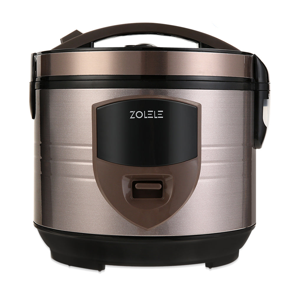 Zolele ZB501 Electric Rice Cooker With Steamer - Brown